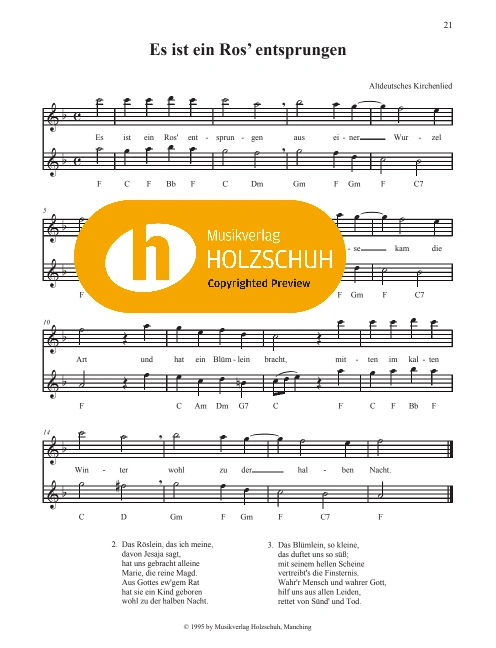 Es ist ein Ros entsprungen